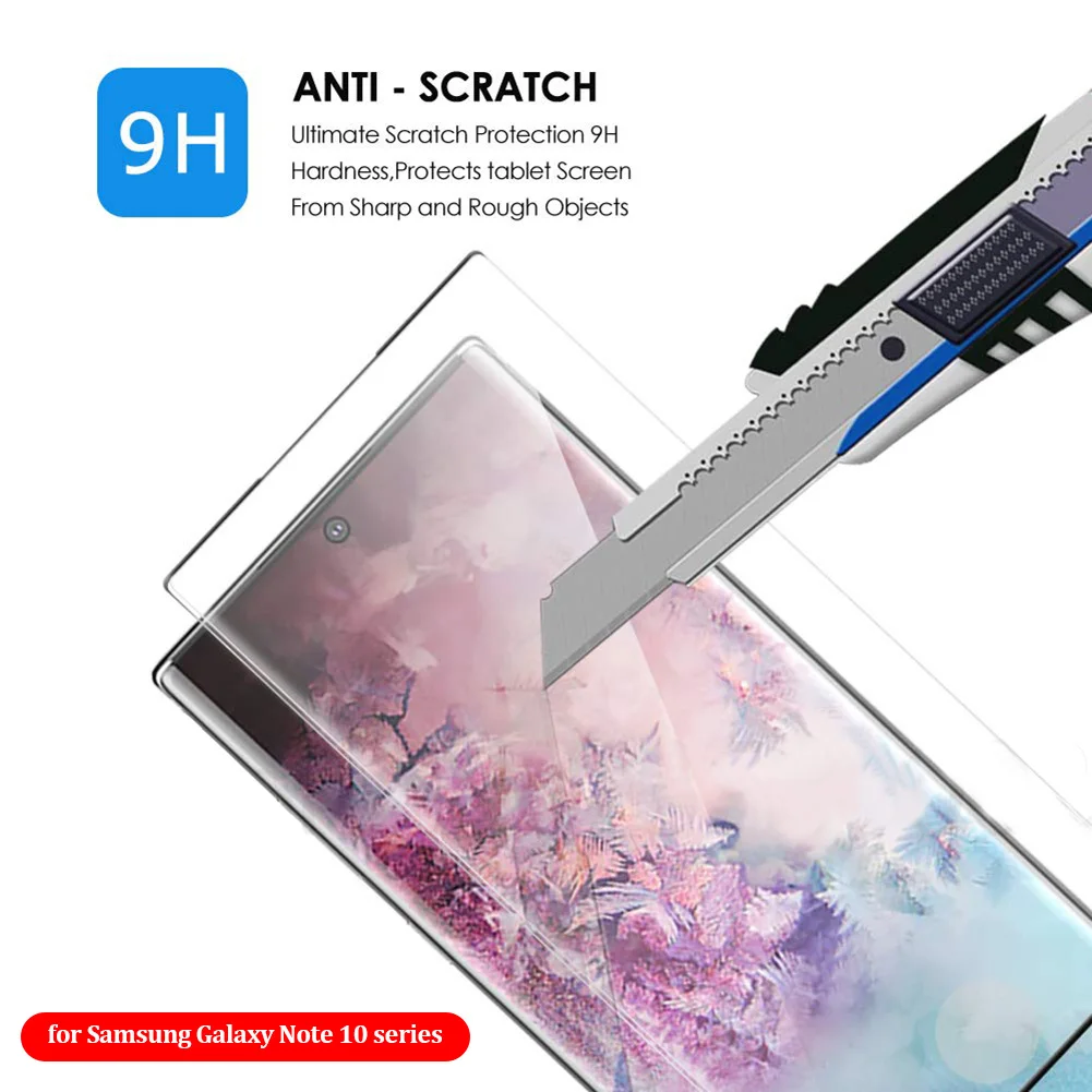 3D изогнутая пленка из закаленного стекла для samsung Galaxy Note 10 Plus HD Анти-Царапины Защитная пленка для экрана, защита для Note 10+ 5G пленка