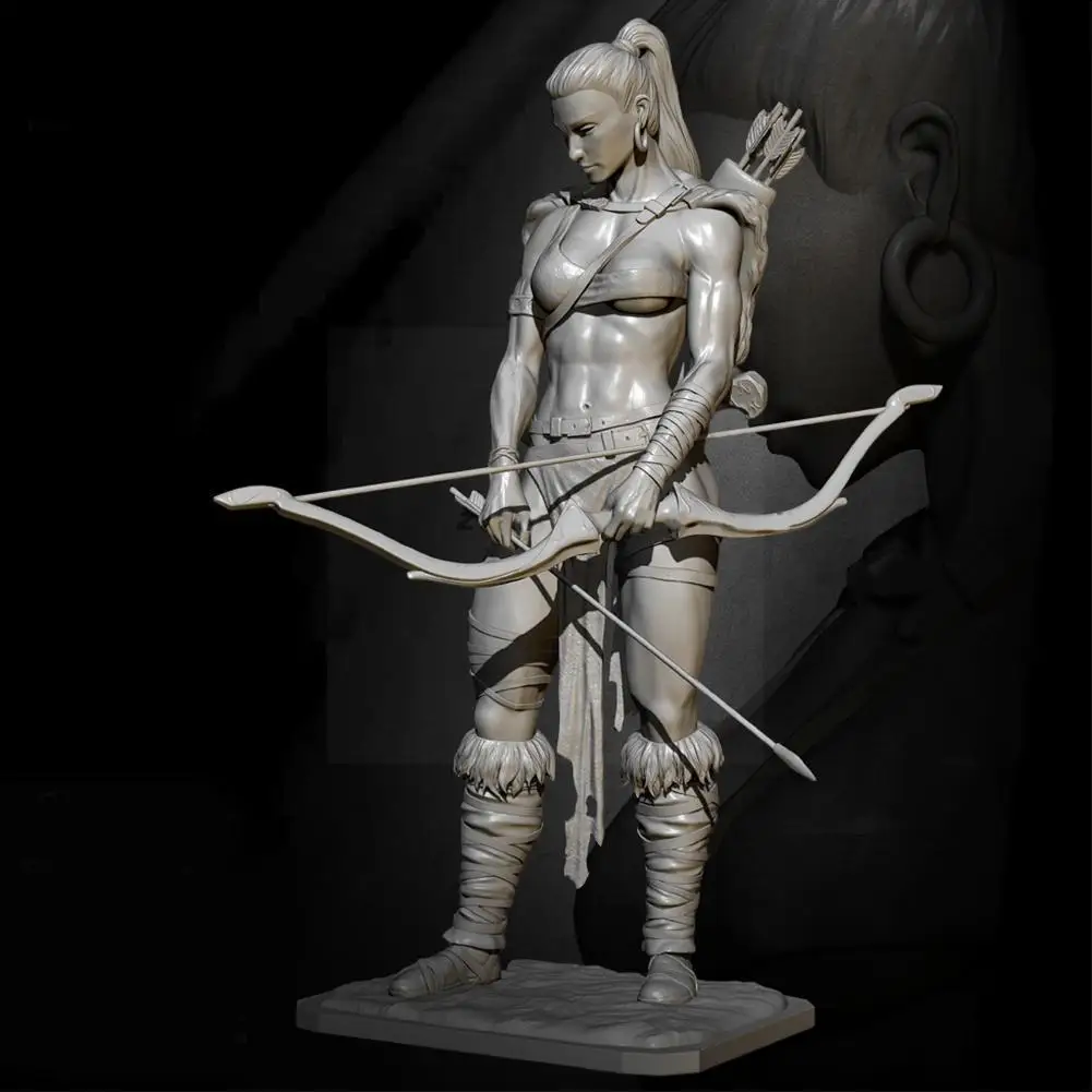 

75mm 1/24 Resin Model Kits Figure Diy Toy Self-assembled -2993 P9m4