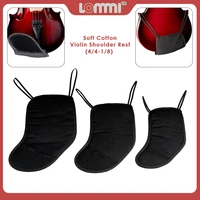 lommi violin chin shoulder rest soft cotton pad sponge cover protector for 18 12 14 44 34 bridge type violin accessories