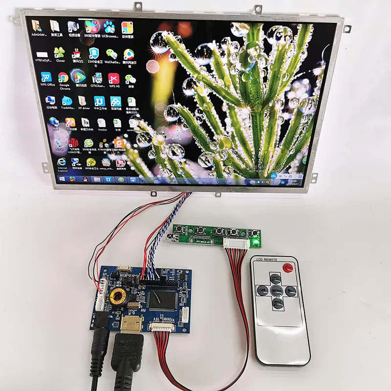 Сенсорный модуль kit1280x800 10 1 дюймовый дисплей IPS HDMI ЖК автомобильный Raspberry Pi 3