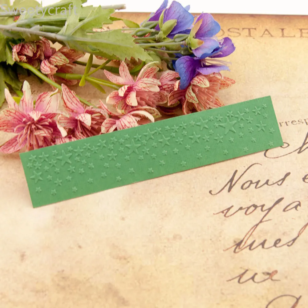 Трафареты со звездным узором пластиковые папки для тиснения DIY скрапбукинга