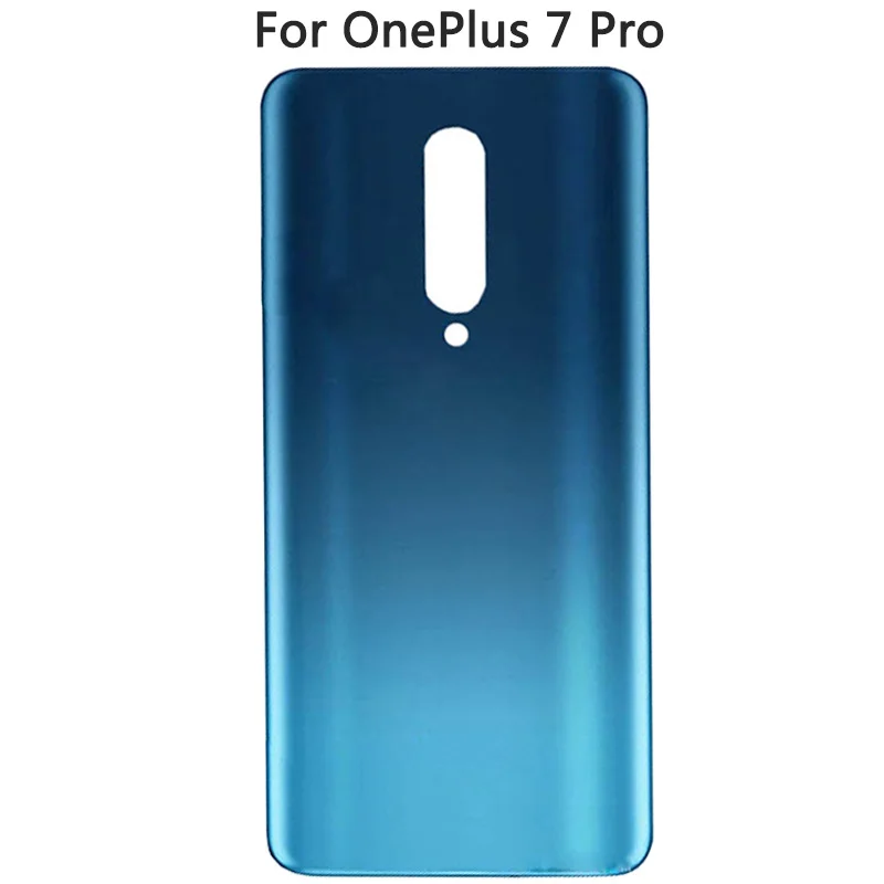 Новинка Крышка батарейного отсека для OnePlus 7T / Pro Задняя стеклянная крышка One Plus 7