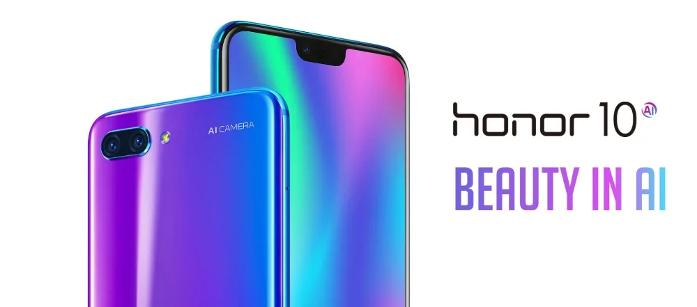 5,84 дюймов, Honor 10, Android 8,1, Kirin 970, четыре ядра, AI, мобильный телефон, face ID, 2280x1080, 128 Мп+ Мп, NFC, 6 ГБ, ГБ