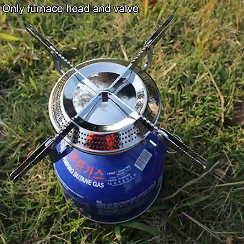 1 шт. мини плита для кемпинга газовая походная Ультралегкая портативная стальная