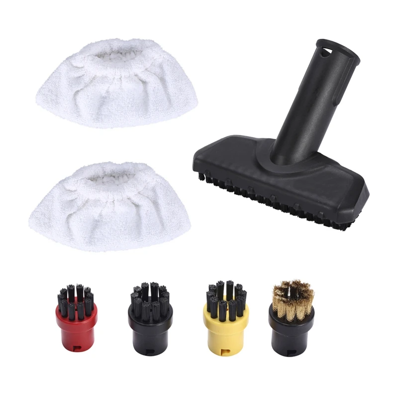 

for Karcher Cleaning Machine SC1 SC2 SC3 SC4 SC5 SC7 Accessories Replacement Round Brush Mirror Hand Brush+Steam Mop