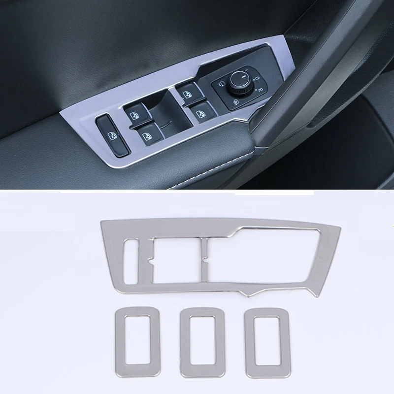Автомобильный межкомнатный дверной переключатель панель накладка для Tiguanl tiguan l