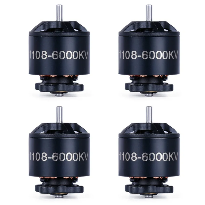 4 шт. бесщеточный двигатель IFlight BeeMotor 1108 5000/6000KV 2-4S для радиоуправляемого дрона FPV