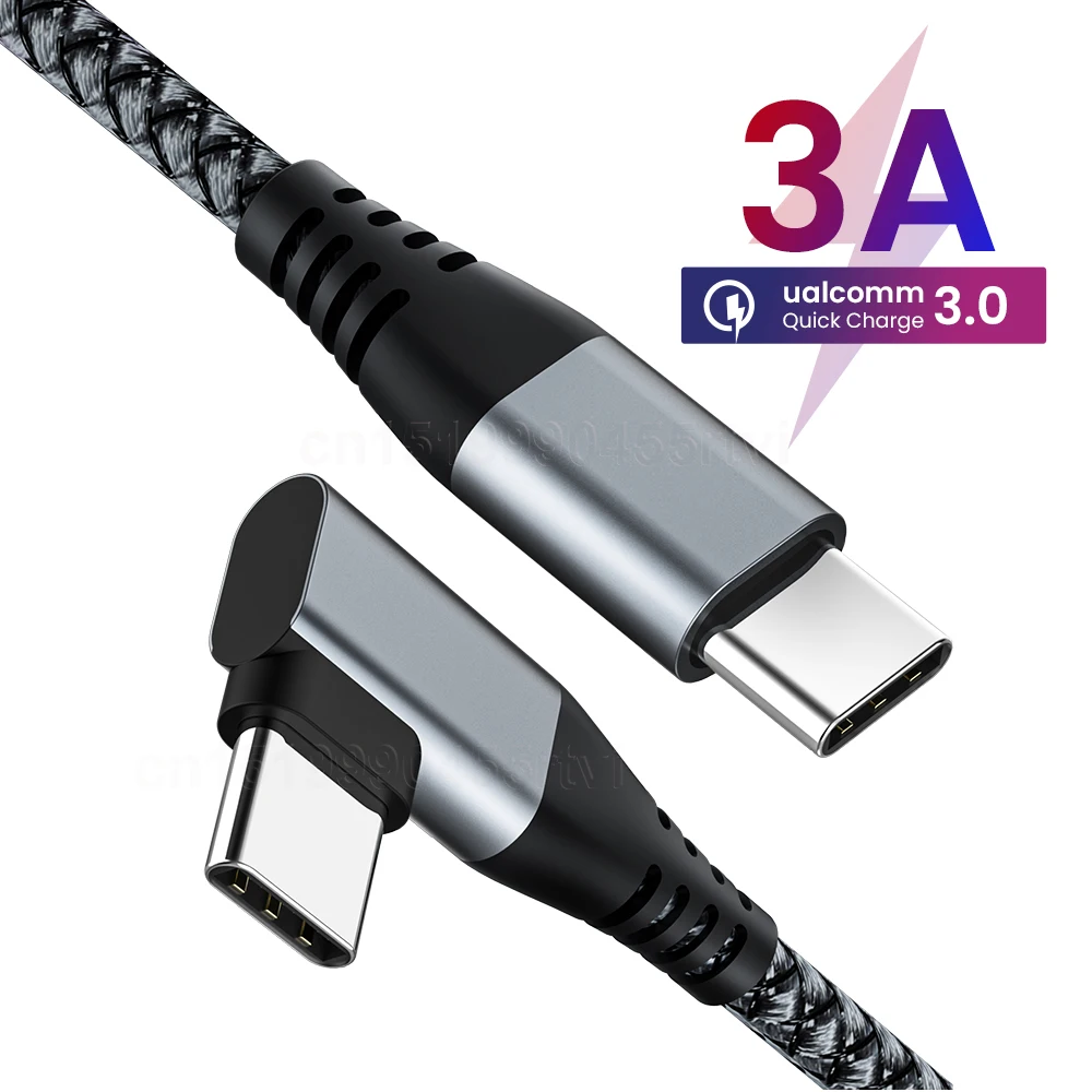 Кабель USB Type-C/USB C для MacBook iPad Samsung S20 Huawei P40 Xiaomi Redmi 3A PD 60 Вт | Мобильные телефоны и