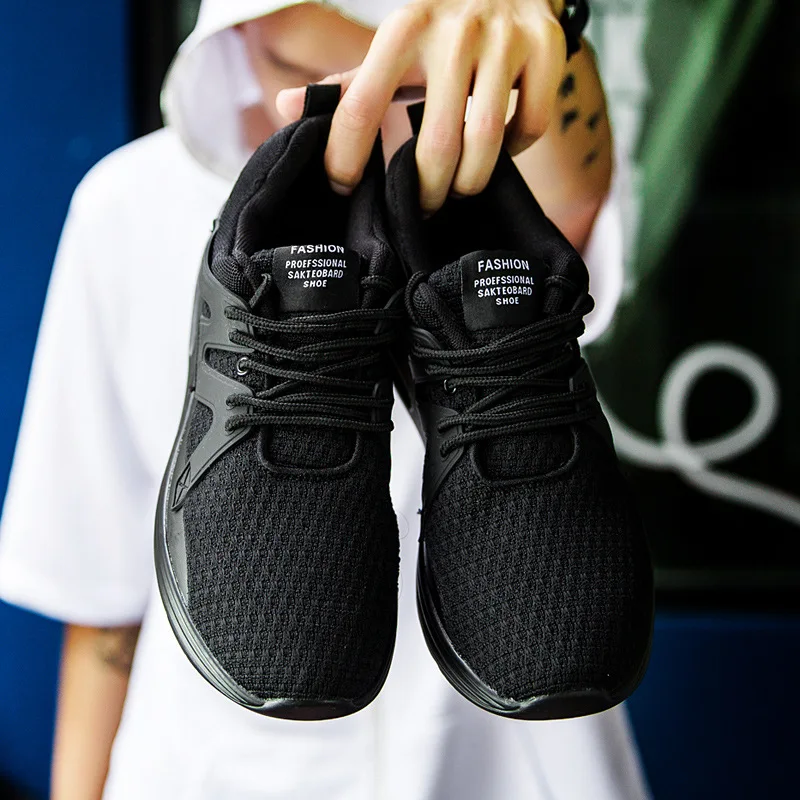 2020 мужские повседневные брендовые кроссовки сетчатые туфли на плоской подошве