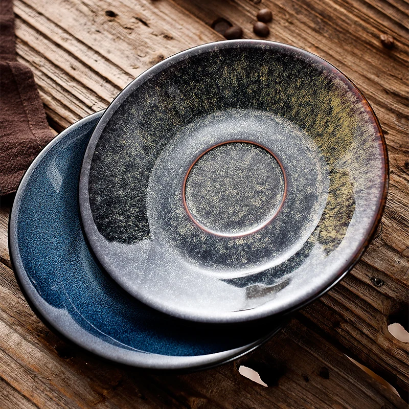 220 мл кофейная чашка с блюдцем из тонкой костяшки Забавный модный дизайн кружка в