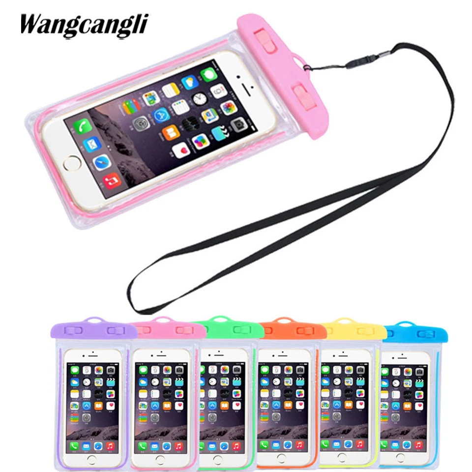 Универсальная Водонепроницаемая флуоресцентная сумка для дайвинга плавания