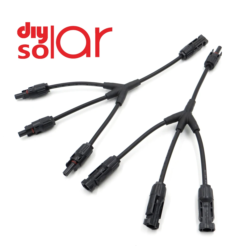 Солнечный разъем Y 3Y 4Y параллельное подключение ветвей 30 А 1000 В Электрический