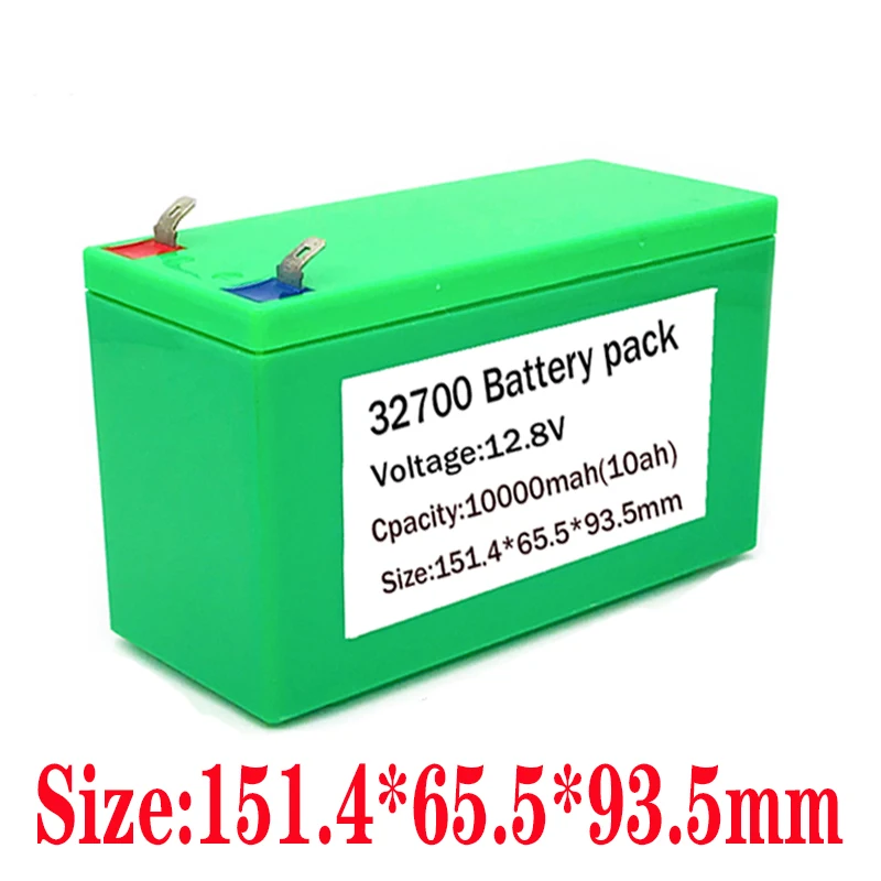 32700 Lifepo4 Батарея пакет 4S1P 12 8 V 12Ah с 4S 40A сбалансированный BMS для электрического