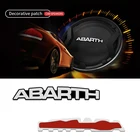 4 шт. 3D алюминиевый динамик стерео динамик значок эмблема наклейка для Fiat Punto Abarth 500 Stilo Ducato аксессуары Palio