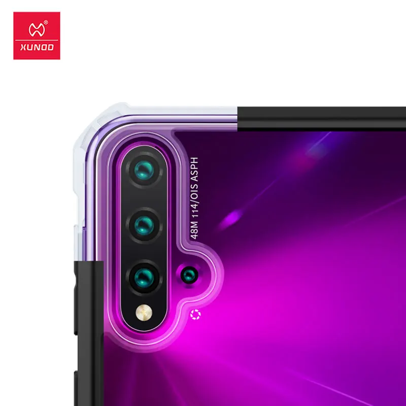XUNDD Shockproof Case For Huawei Mate 30 Lite Transparent Cover Protective Back Airbag Bumper Shell Nova 5i Pro |