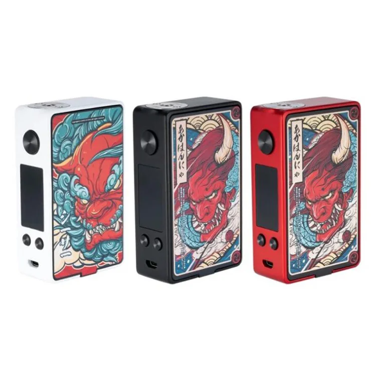 Оригинальный бокс мод Vapelustion Hannya 230 Вт светодиодный экран питание от двух