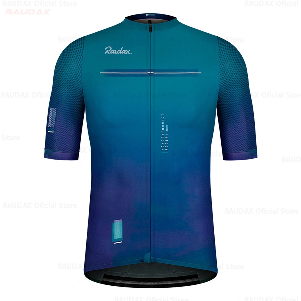 

GOBIKEFUL RAPHAFUL Men 2021 Cycling Jackets Pro Team Summer Cycling Jersey MTB Roupa Ciclismo Masculino Bicycle Shirts Motocross