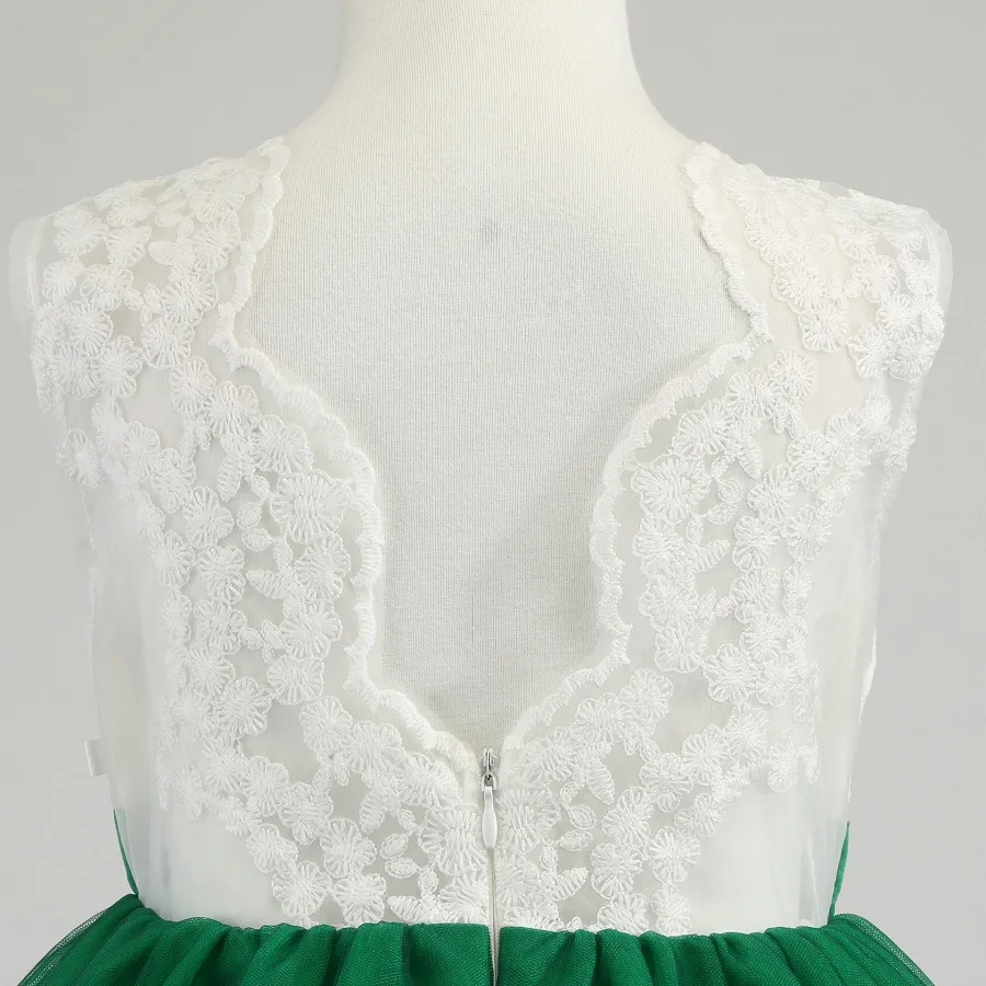 New Festival Party sequins bow dress for baby and girl's first birthday party Flower Girl Wedding Bridesmaid lace | Свадьбы и