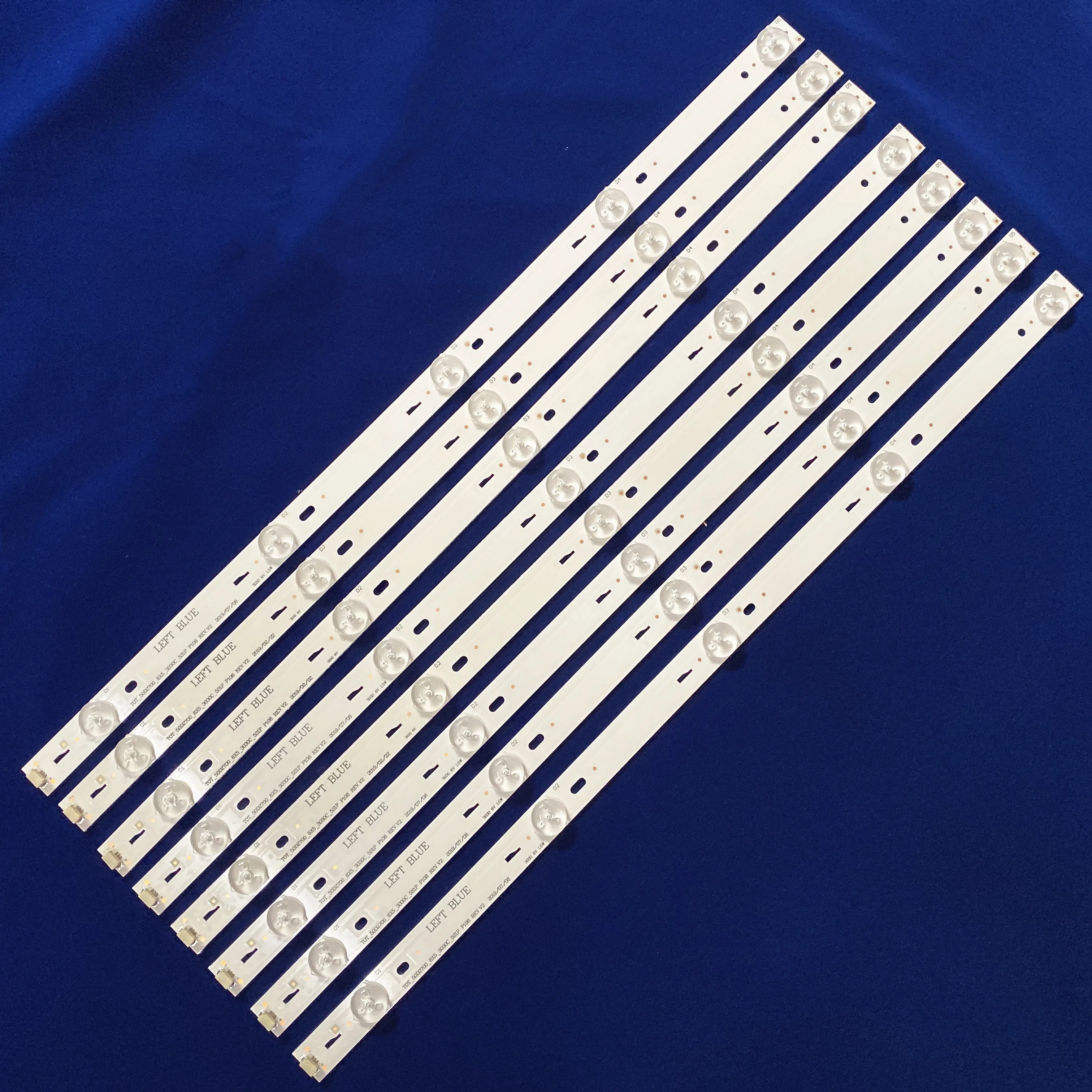 Светодиодная лента для подсветки TCL L50F3800A LED strip 4C-LB500T-YH2 TOT-50D2700-8X5-3030C-5S1P | Лампы и