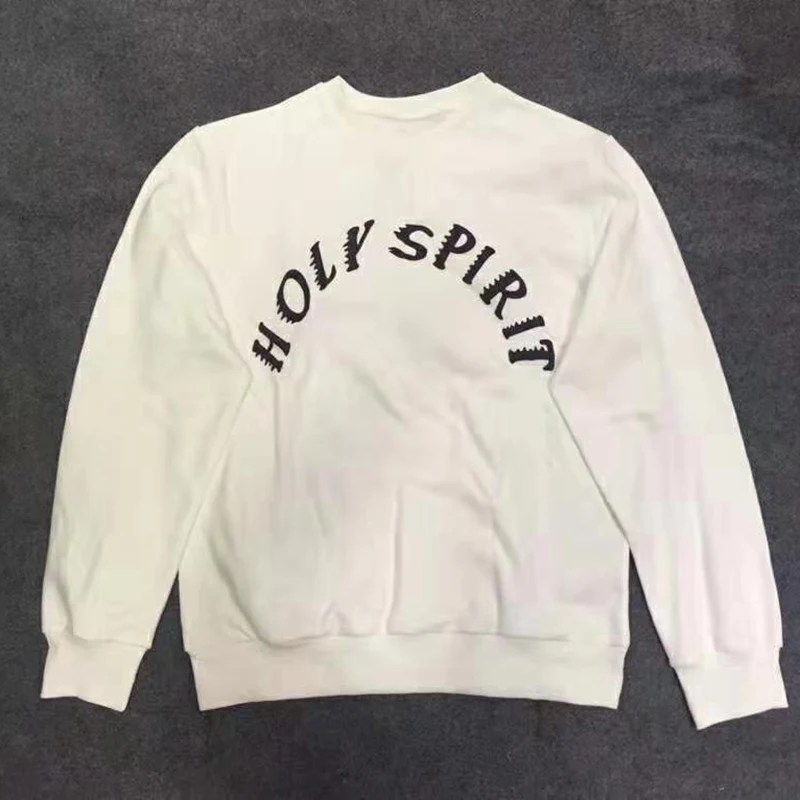 KANYE WEST CPFM Толстовка для мужчин и женщин SUNDAY SERVICE HOLY SPIRIT Tie Dye толстовка с вырезом лодочкой и капюшоном - Цвет: pic color 32