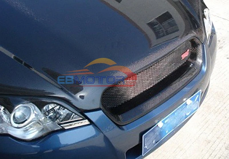Решетка гриль переднего бампера из углеродного волокна подходит для Subaru Legacy 2007-2008 T064