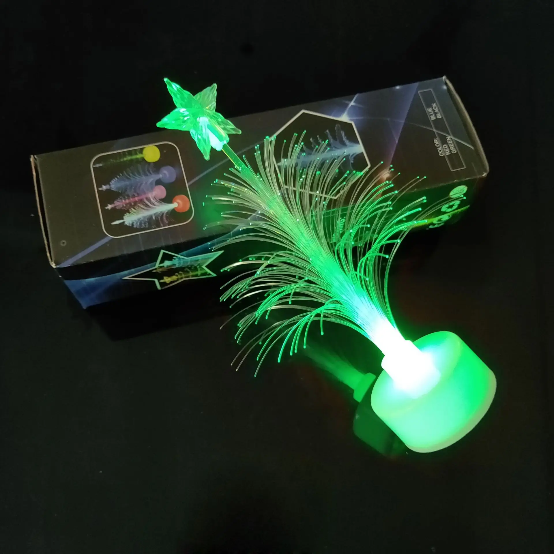 3 шт./компл. рождественское свечение елка красочная меняющаяся светодиодный свет