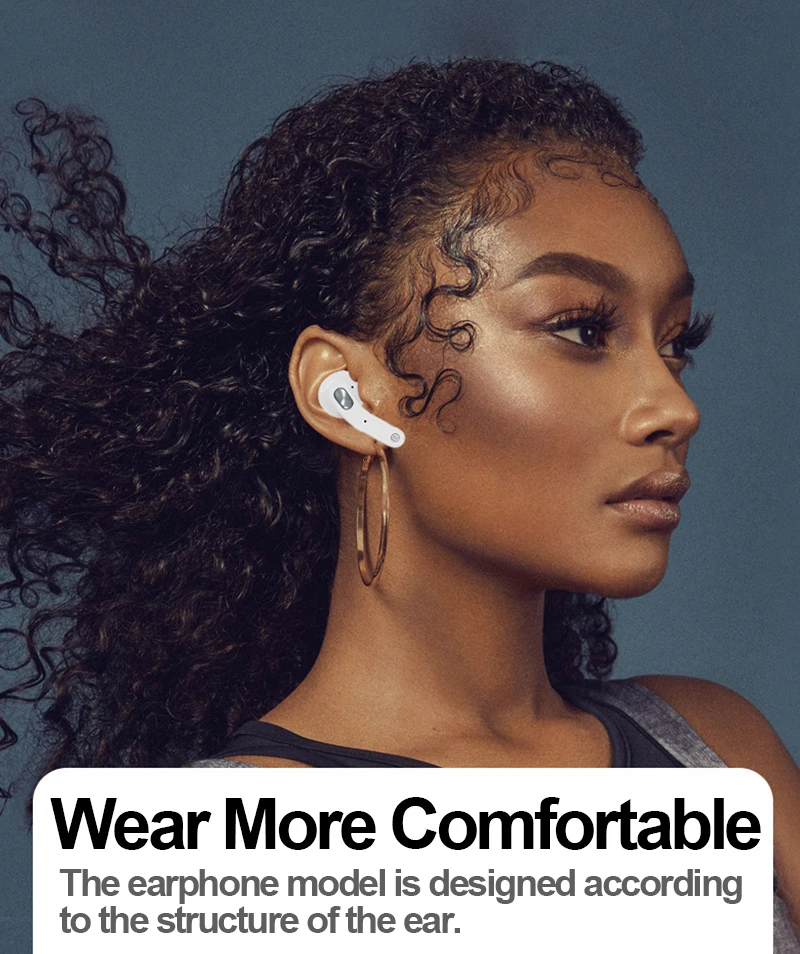 Творческий поп может Беспроводной Bluetooth наушники-вкладыши TWS с наушники