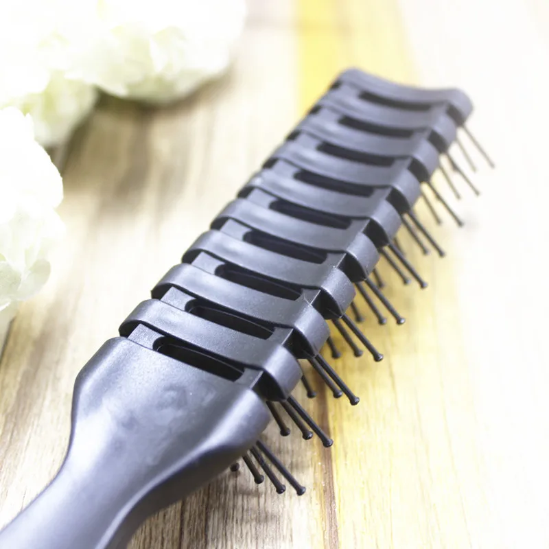 Профессиональная салонная расческа для завивки волос 1 шт. пластиковые массажные