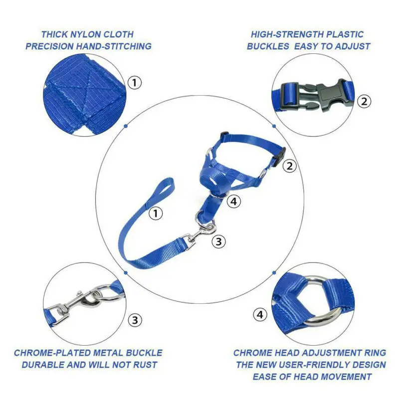 Ошейник для собак поводок поводка без тяг тренировок | Дом и сад