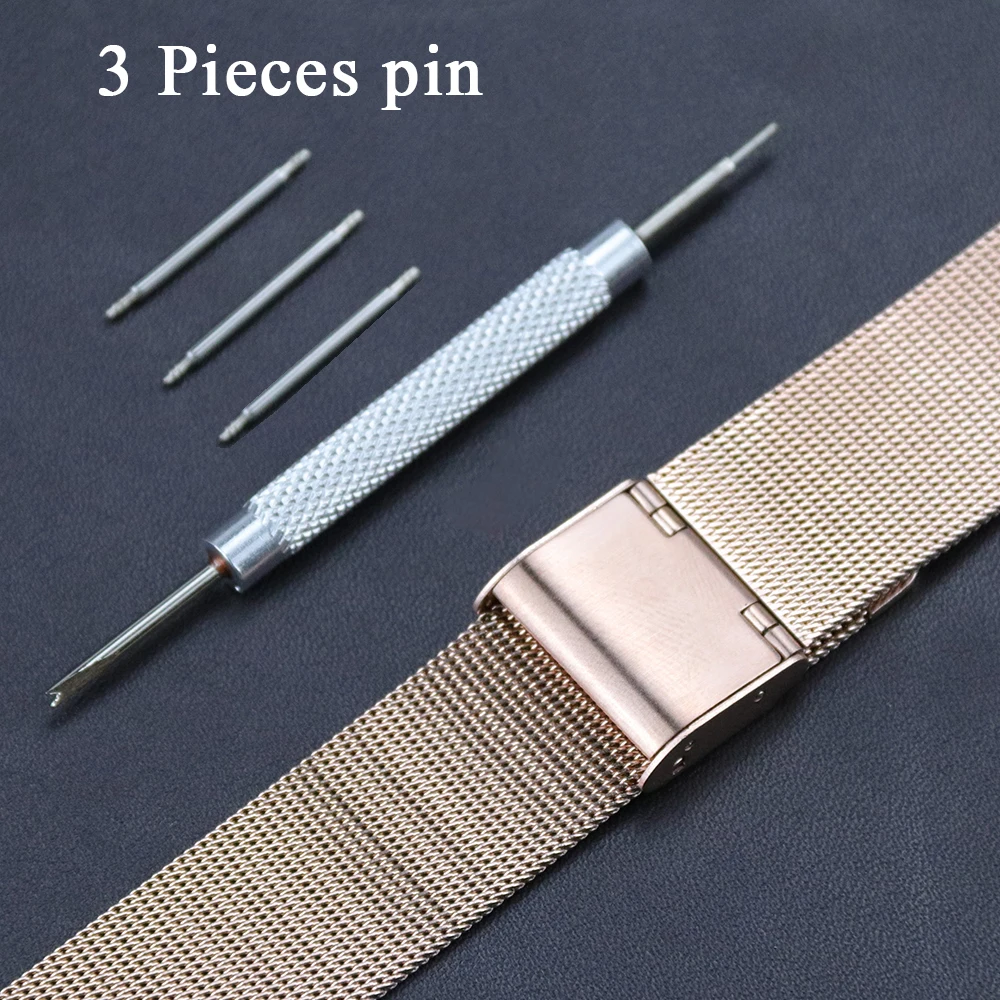Milanese Watch band 8mm 10mm 12mm 14mm 16mm 18mm 20mm 22mm 24mm Metal Strap for Amazfit GTS 2 Pop Pro 2e 3 GTS2 Mini GTR2 3 3Pro