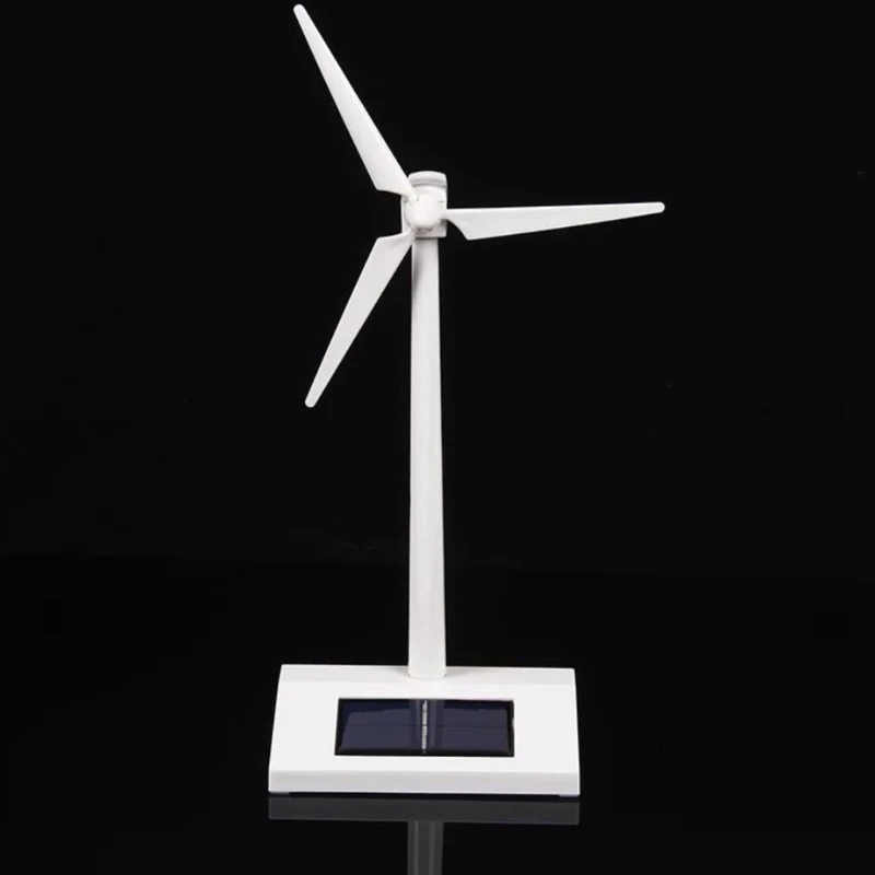 

Solar Powered Windmill Model Building Kit Kids DIY Pinwheel for Children Gift New