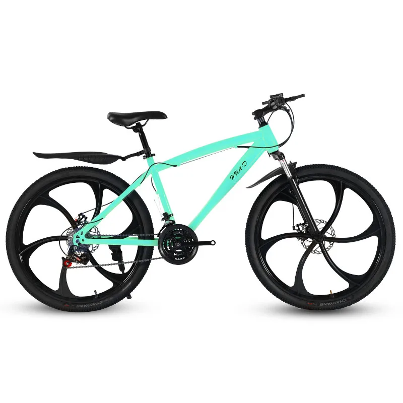 Online 26-zoll Mountainbike Geschwindigkeit Ändern Doppel Disc Bremse Sechs-klinge Rad Student Erwachsene Dämpfung Kreuz-land Bike