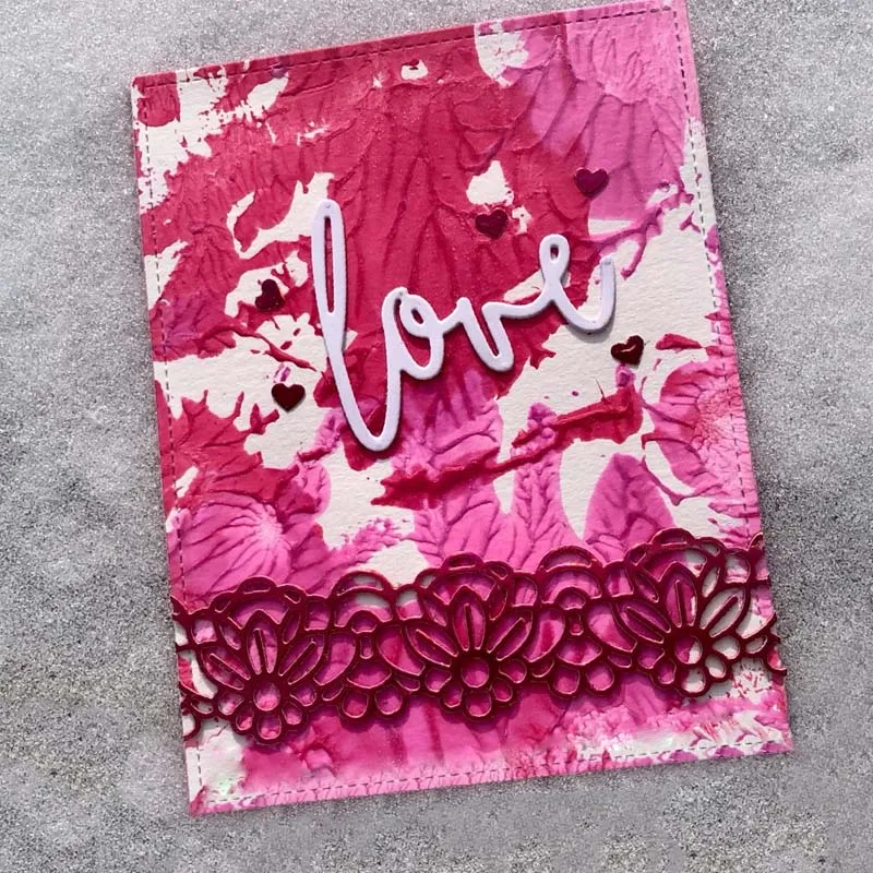 Fancy Borders Decorative Embossing Papercard Crafts Die 2021 Scrapbook Cuts Diy Scrapbooking Photo Album | Дом и сад