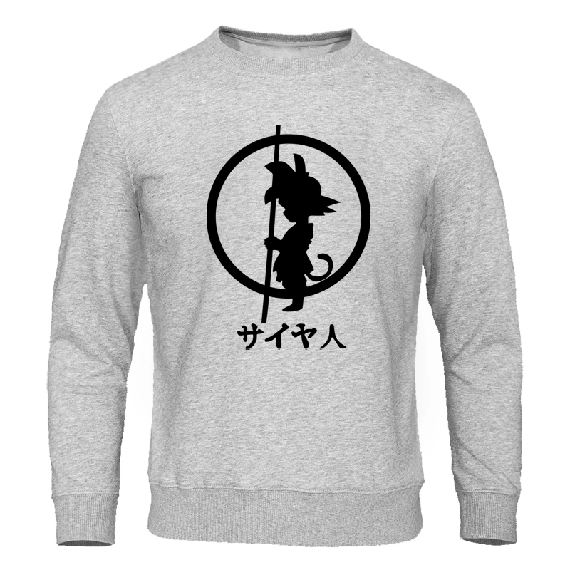 Модные мужские толстовки 2020 Осенние Новые пуловеры с принтом японского аниме