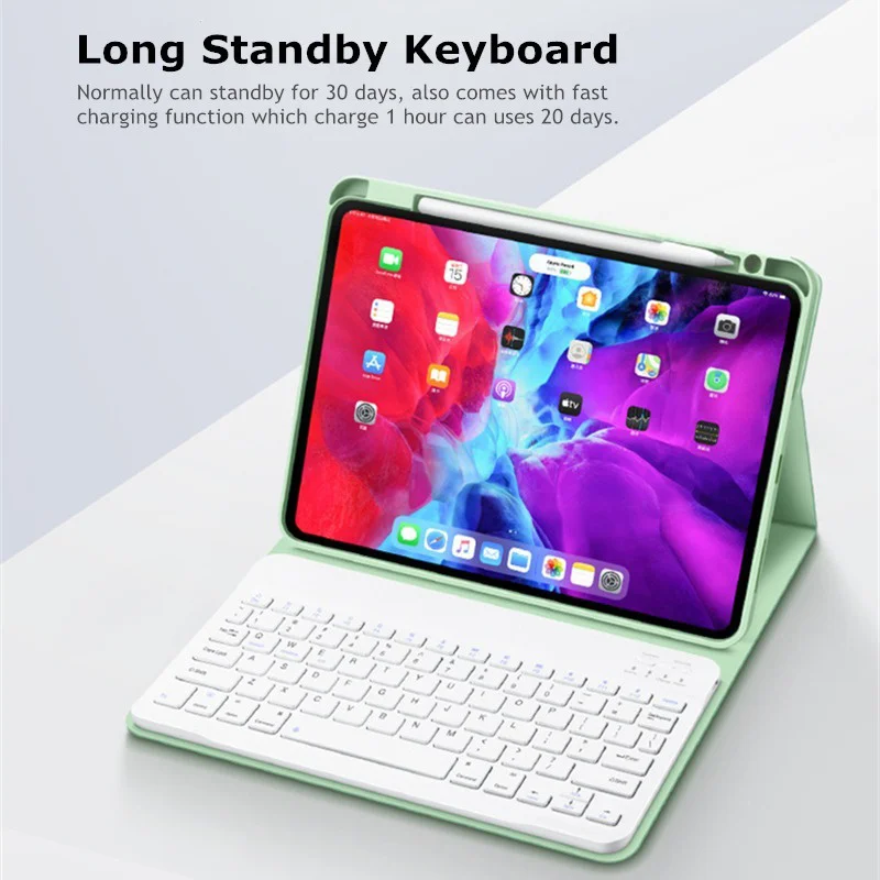 

Ipad Pro 11 12 9 2020 2021 Case Bluetooth Keyboard Cases Ipad 10 2 7th 8th Pro 10 5 Air 3 4 I Pad 9 7 2018 Mini 4 5 shell