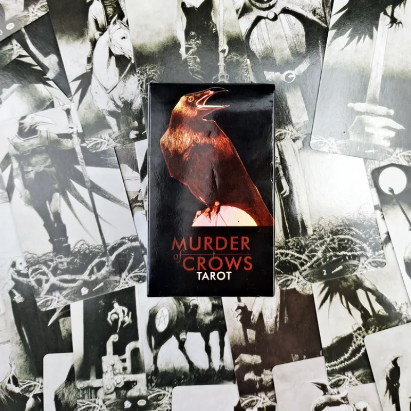 2021 Hot Sell Murder of Crows Tarot Cards 78Cards Tarot Cards For Divination Personal Use Full English Version Tarot 2021 hot sell dreaming way tarot cards 78cards tarot cards for divination personal use full english version tarot