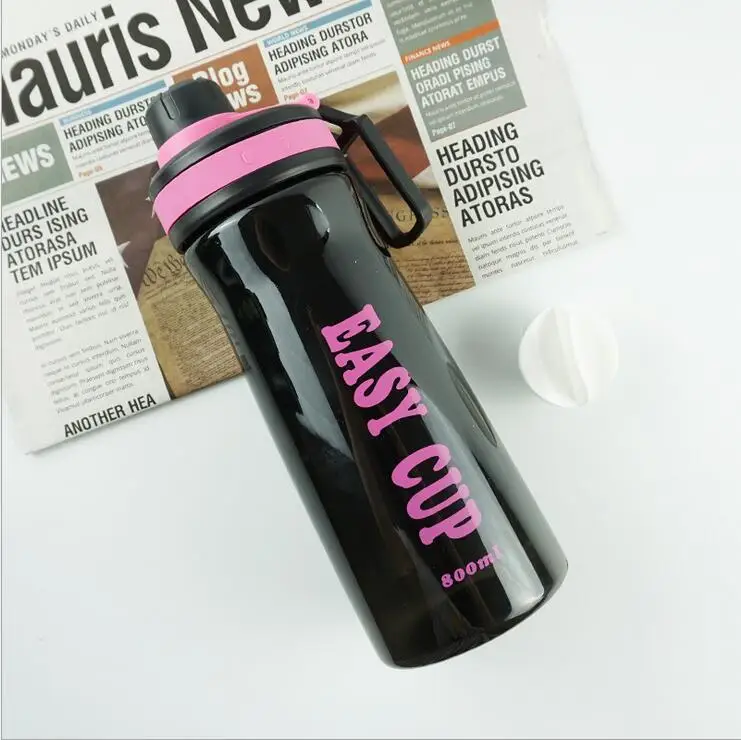 ZOUNICH Water Bottle Sport Protein Shaker Outdoor Travel Portable Leakproof Tritan Plastic Large Capacity Drink BPA Free | Дом и сад