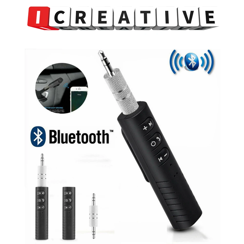 Мини 3 5 мм разъем BT автомобильный комплект громкой связи музыкальный аудио