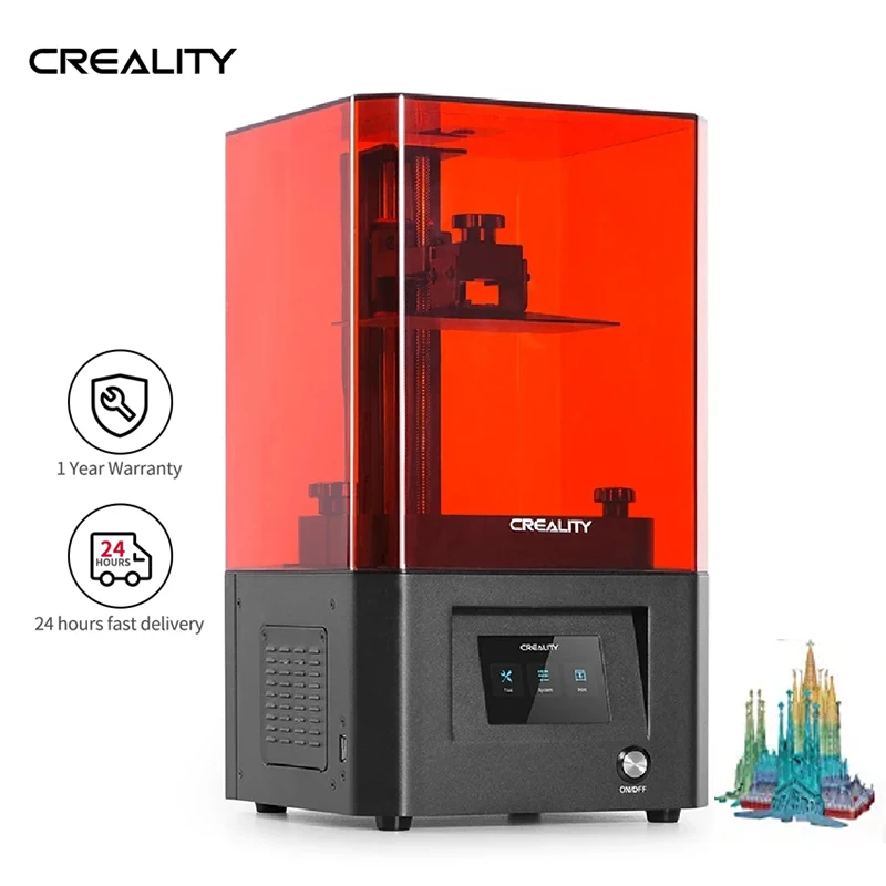 Creality LD-002H LCD 3D Printer Resin Upgrade UV Light 2K LCD HD Screen 130*82*160mm Printing Size 2 with Air Filtration System