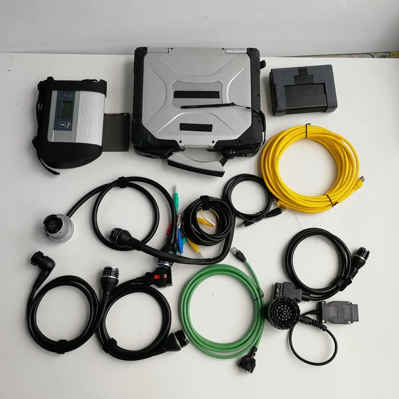 2in1 Авто диагностические инструменты MB Star C4 и Icom A2 с программным обеспечением в 1