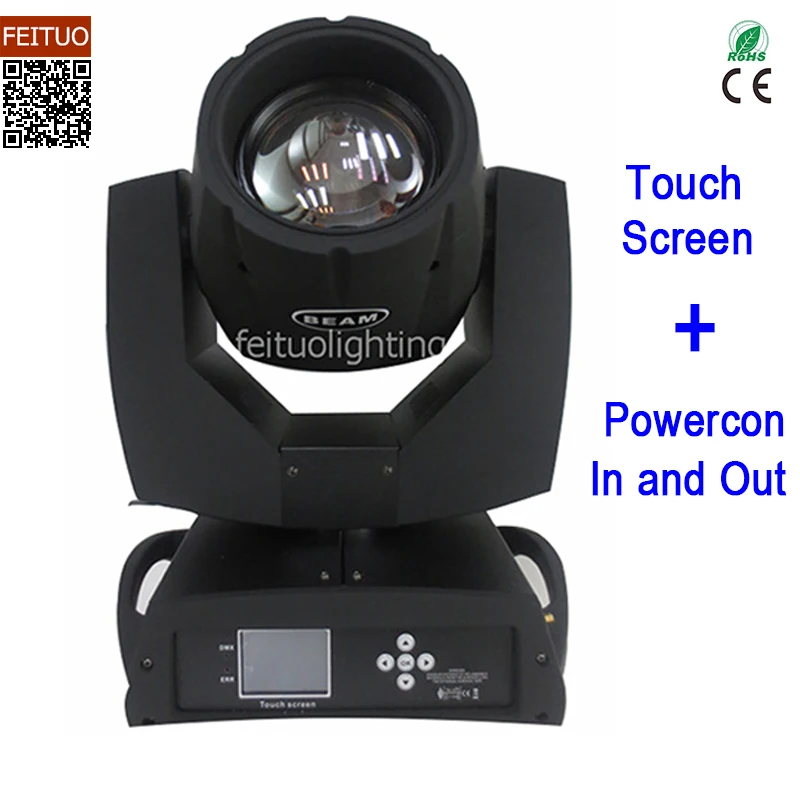 DJ сценическое освещение 16ch dmx beam 7r 230w zoom движущаяся головка сенсорный экран луч