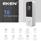 Дверной Видеозвонок EKEN T8, 1080P, водостойкий, IP67, Wi-Fi