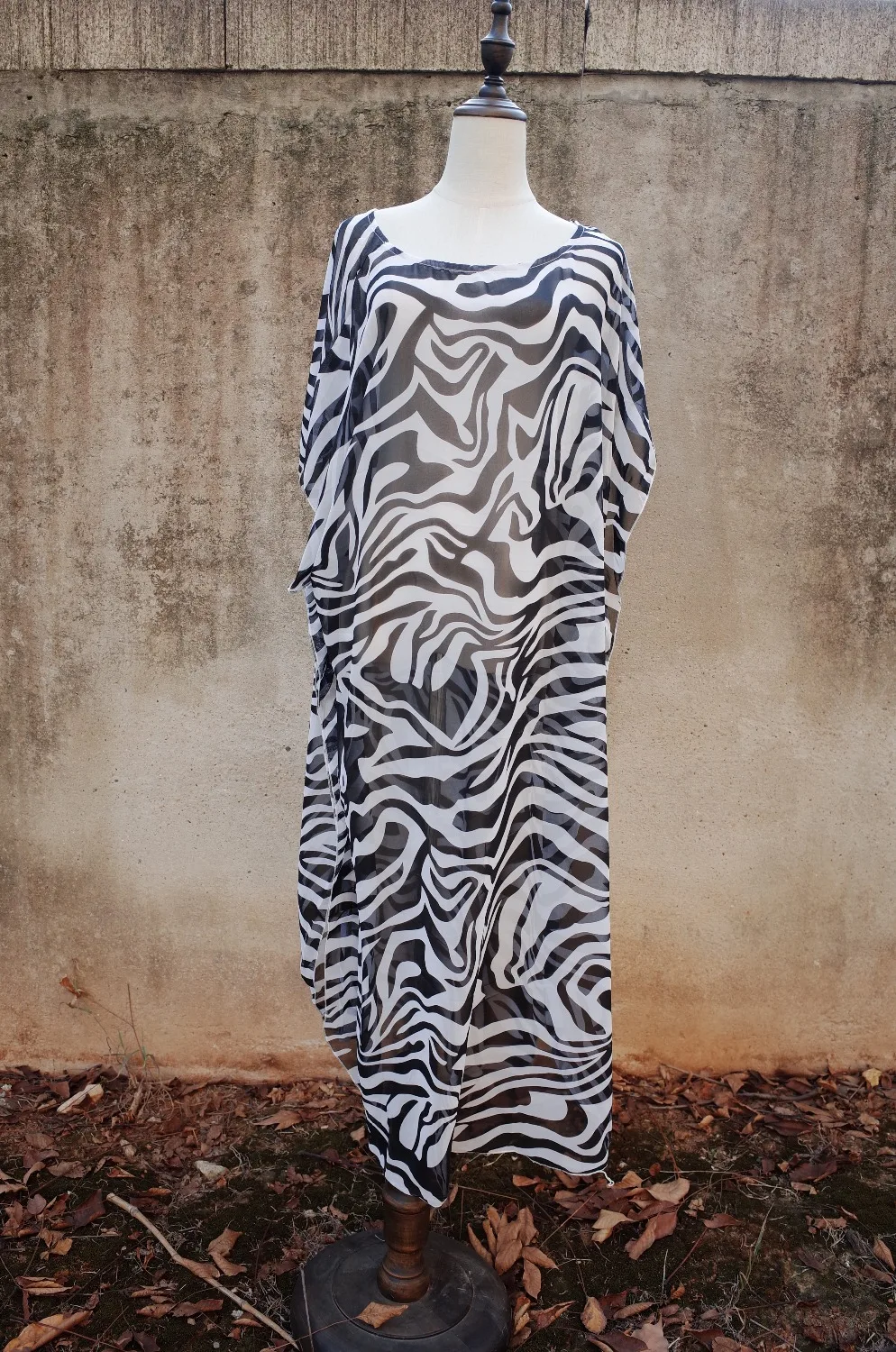 Женское прозрачное пляжное платье с рукавом летучая мышь|Пляжная одежда| |