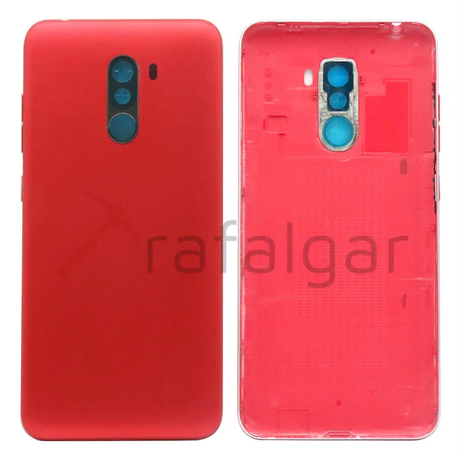 Задняя крышка батарейного отсека для Xiaomi PocoPhone F1 задняя корпуса Poco сменная Крышка