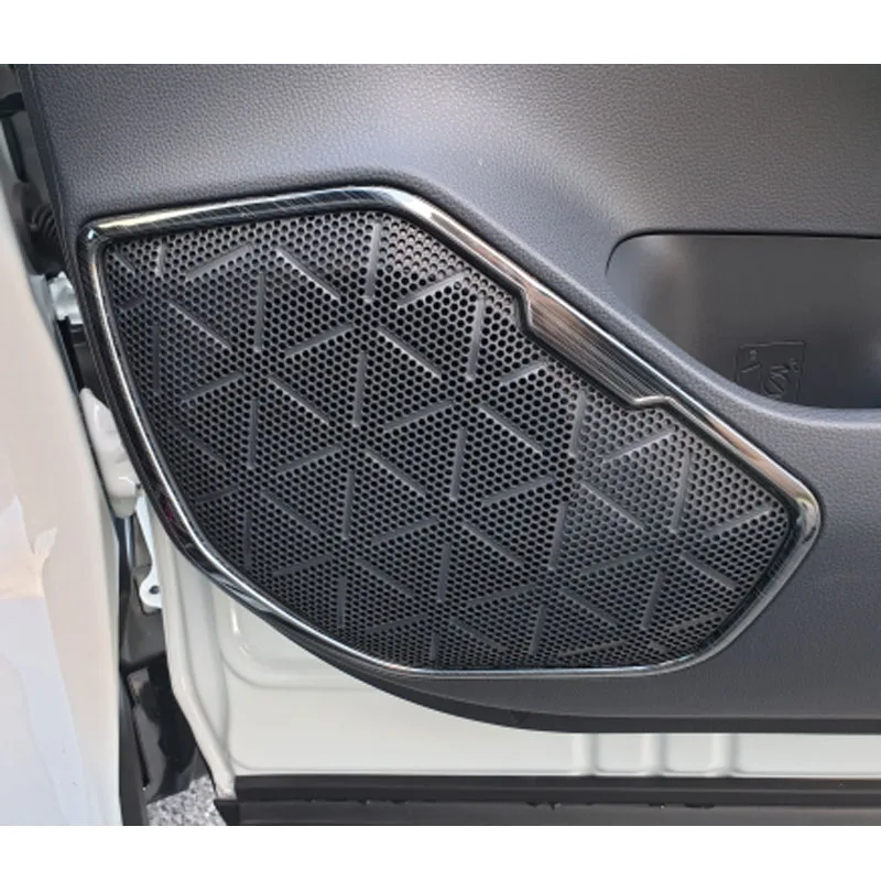 Внутренняя дверь автомобиля для Toyota RAV4 RAV 4 2019 2020 стерео динамик аудио кольцо