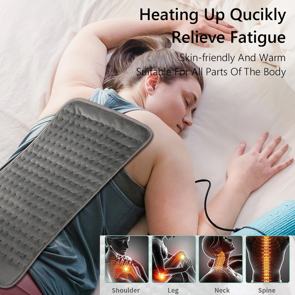 

HP3060 Electric Blanket Winter Heater Warmer Heating Physiotherapy 75W Therapy Pad Neck Stomach Shoulder Back Pain Relief Mat
