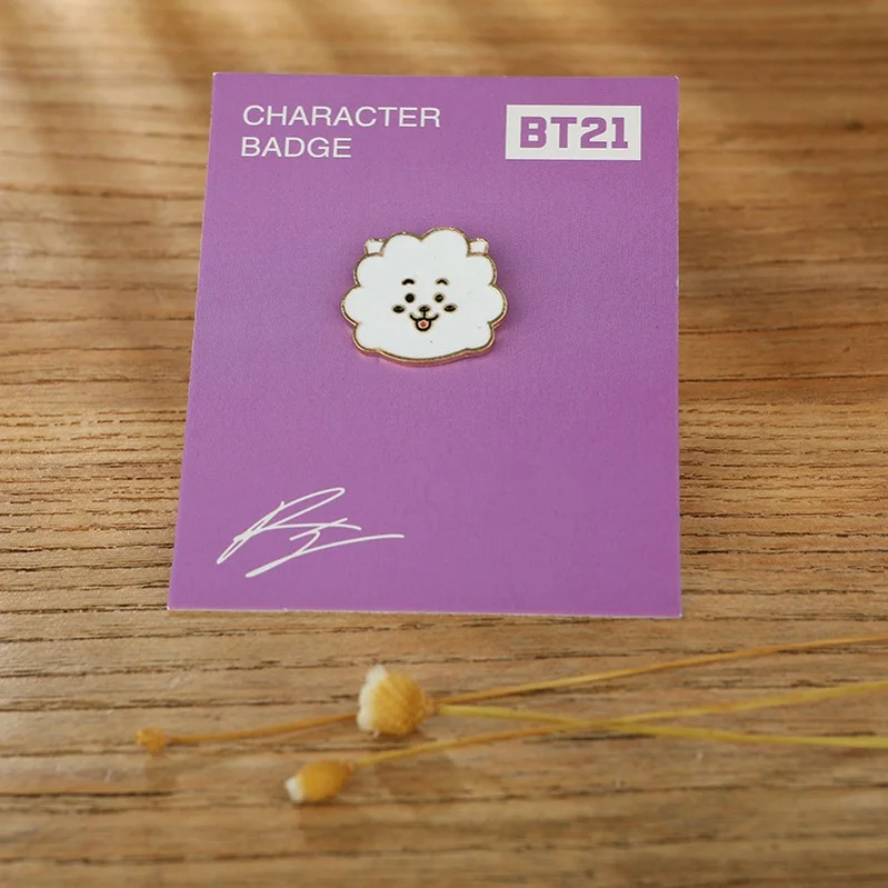 Bangtan мальчики Персонализированные Симпатичные брошка мультфильм булавка для женщин мужчин ювелирные изделия Bangtan вентиляторы аксессуары