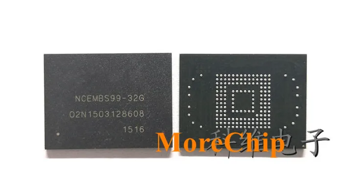 NCEMBS99 32G eMMC BGA169 NAND Flash IC 32 ГБ чип памяти спаянный шар 2 шт./лот Платы для