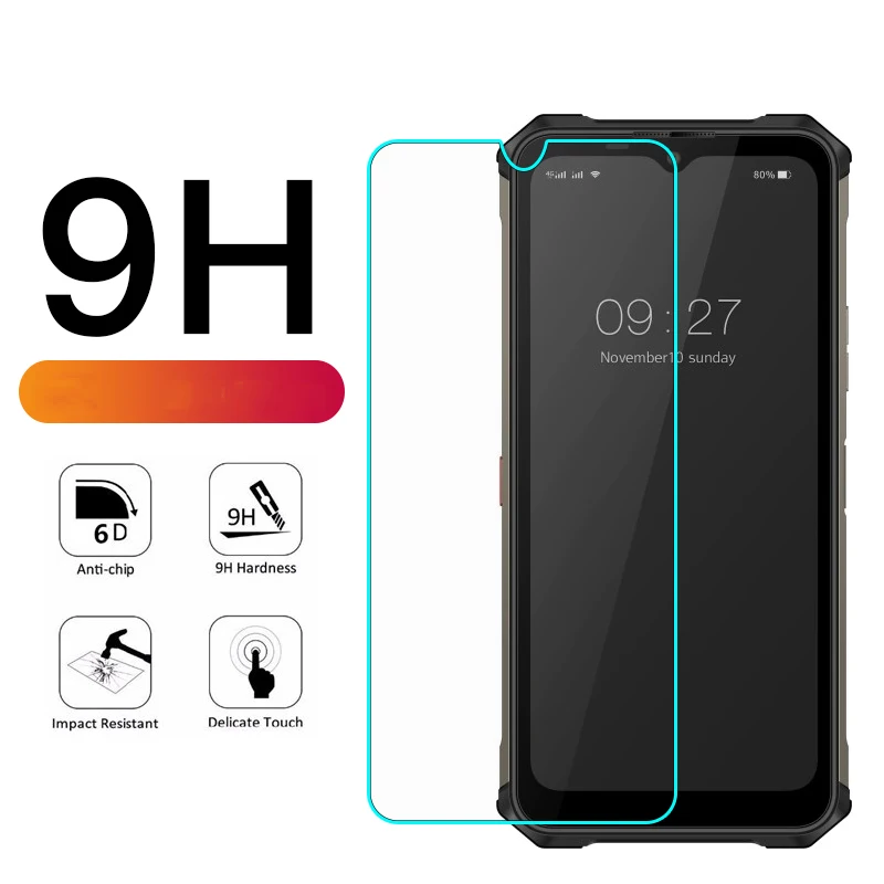 2PCS Telefon Glass for Oukitel WP13 5G Protective Glass Cover Explosion-proof Screen Protector Film For Oukitel WP13 5G Pelicula