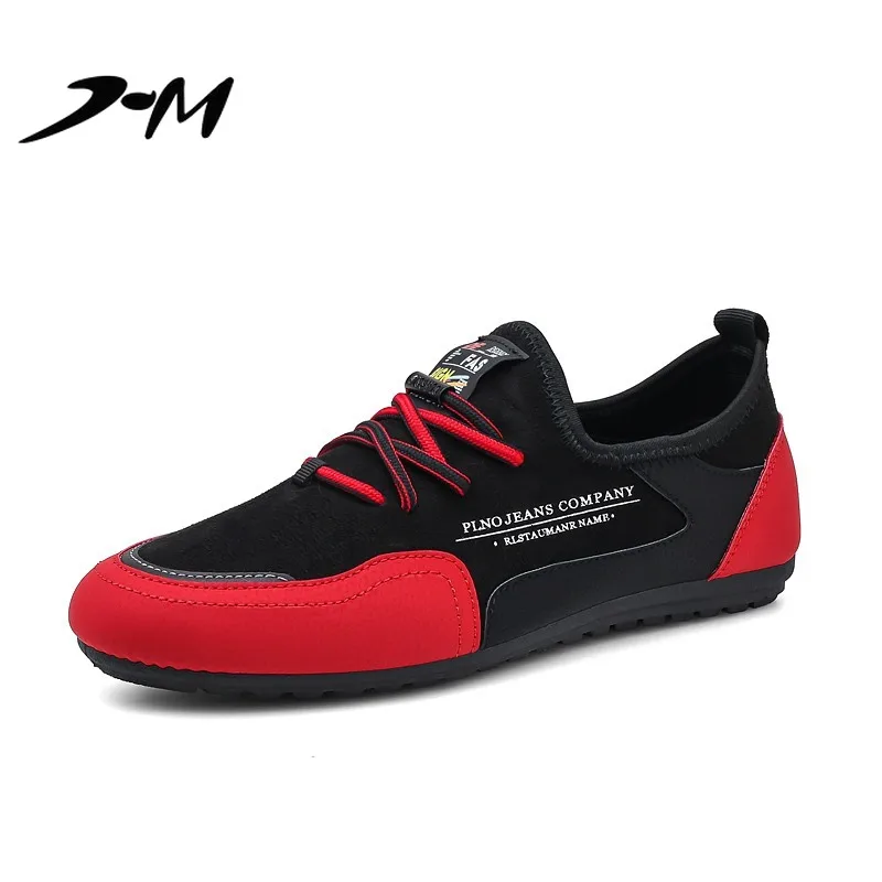 

Мужские повседневные туфли, Новинка весна-осень 2021, модные удобные мужские дышащие туфли на шнуровке, Трендовые туфли на плоской подошве, кр...